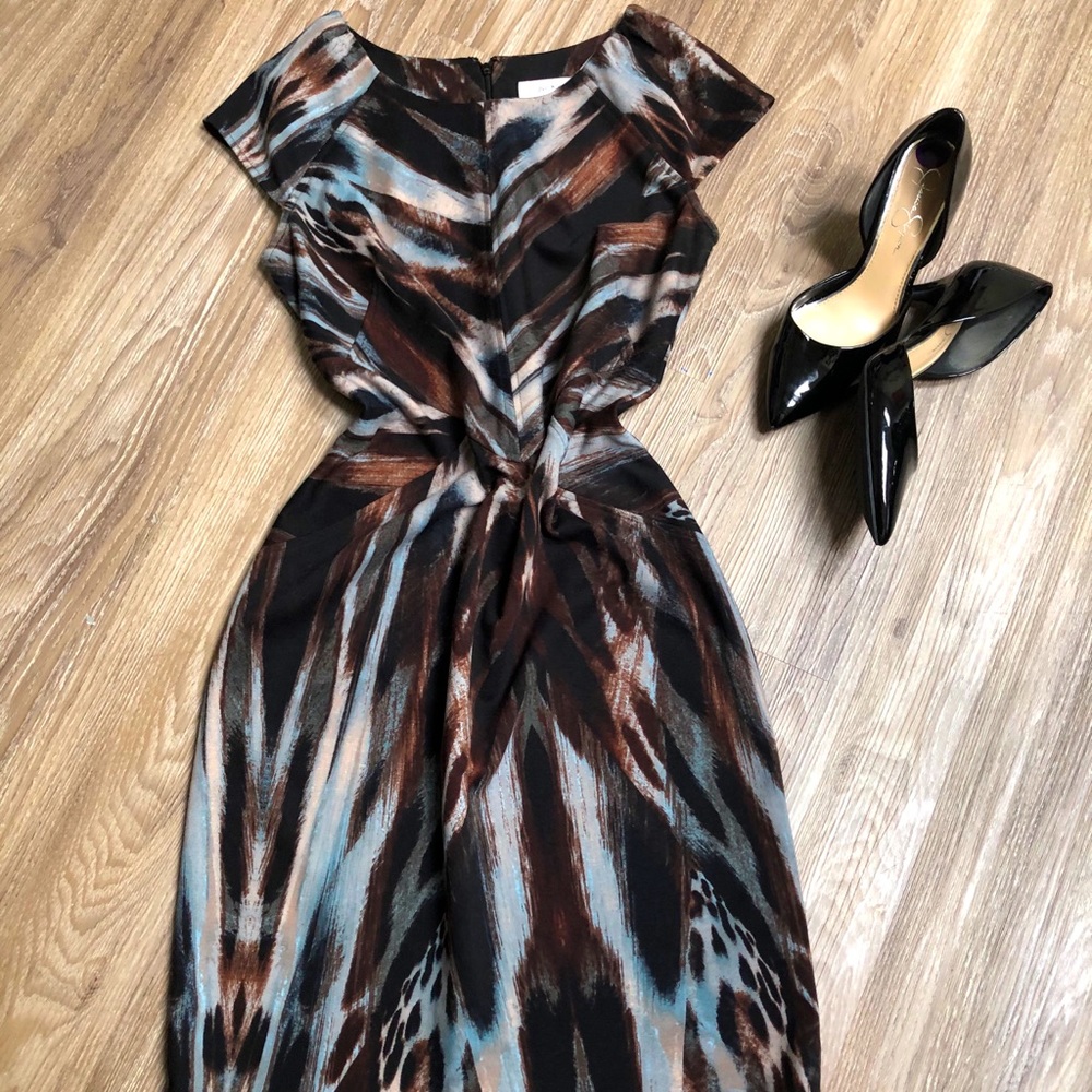 CK Elegant Print Dress